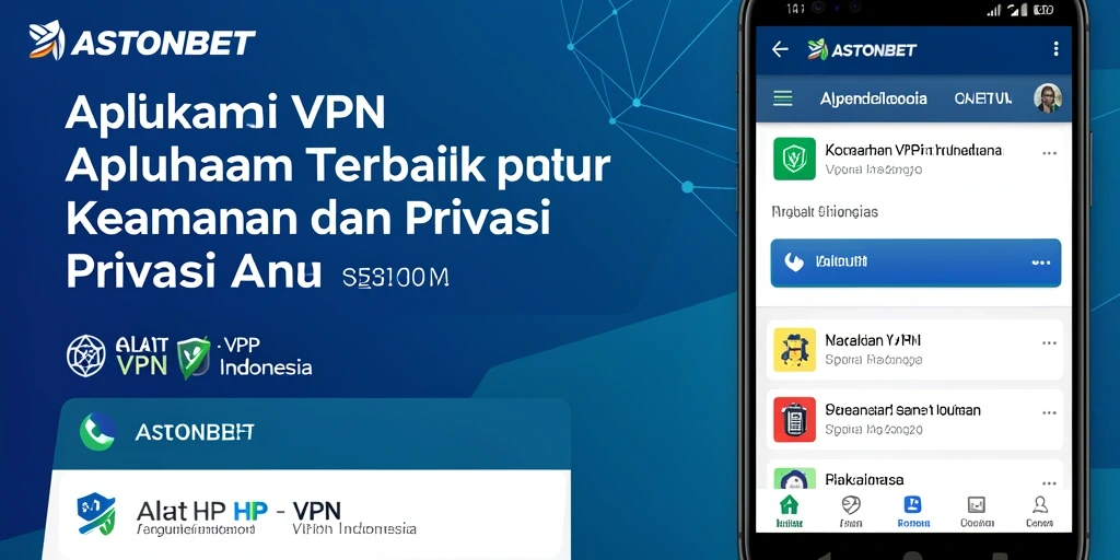 Antarmuka aplikasi ASTONBET yang sederhana dan intuitif.