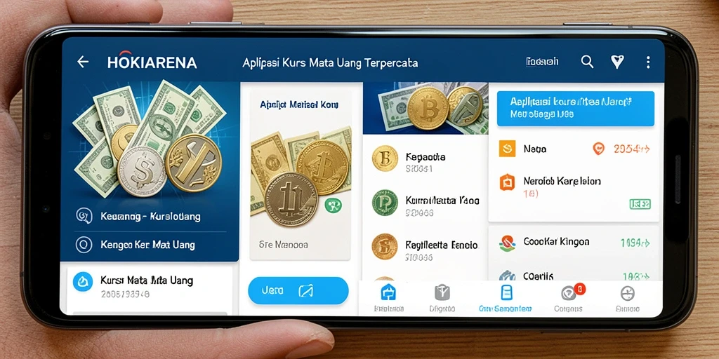 Tampilan antarmuka HOKIARENA yang sederhana dan informatif.
