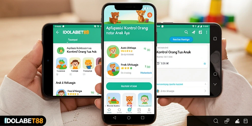 Tampilan antarmuka aplikasi IDOLABET88 untuk kontrol orang tua yang intuitif.